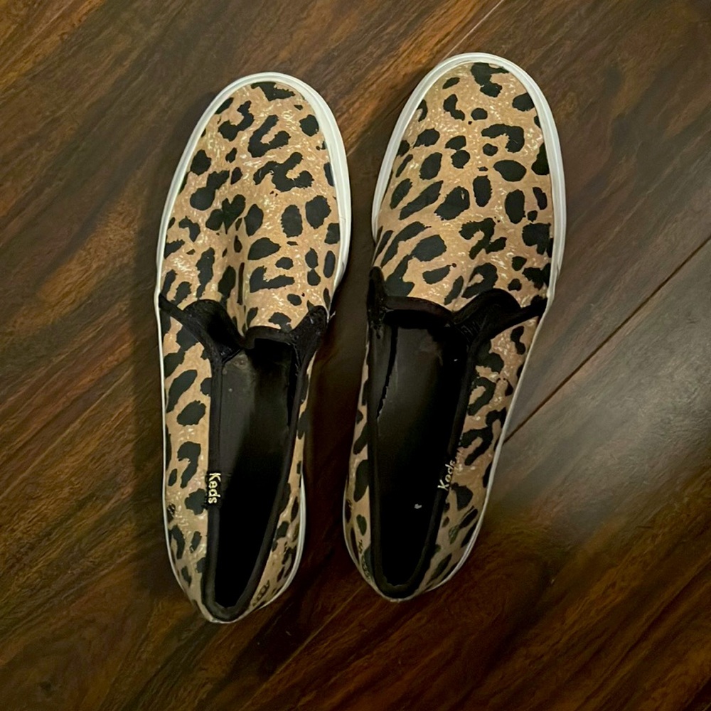 Keds Leopard Slip On sneaker